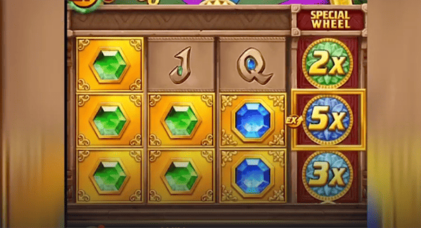 Fortune Gems 2 کا مرکزی گیم اسکرین